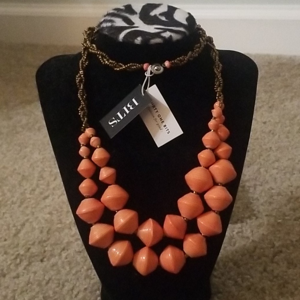 Rustic Rotunda Zita Large Beaded Necklace